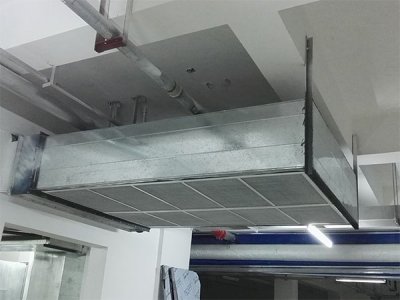 濟南通風管道中風管與支吊架的安裝說明